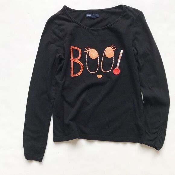 Gapkids BOO long sleeve top EUC L(10Y) - Picture 1 of 4